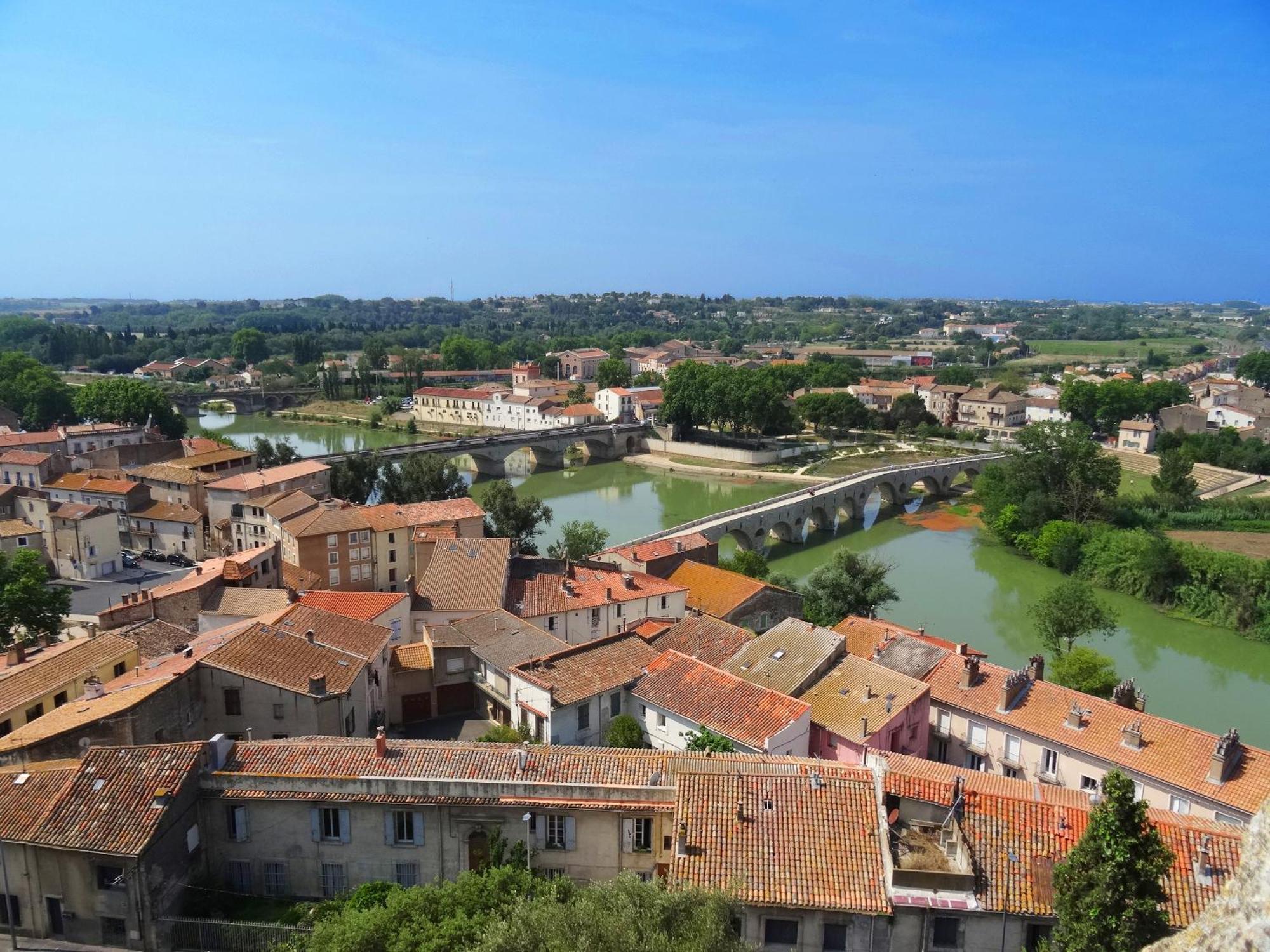"Air D'Antan"-Meuble De Tourisme 3 Etoiles -Residence "Les Logis De Beziers"-Garage Optionnel-Coeur De Ville-Plages A 16Km ! Kültér fotó